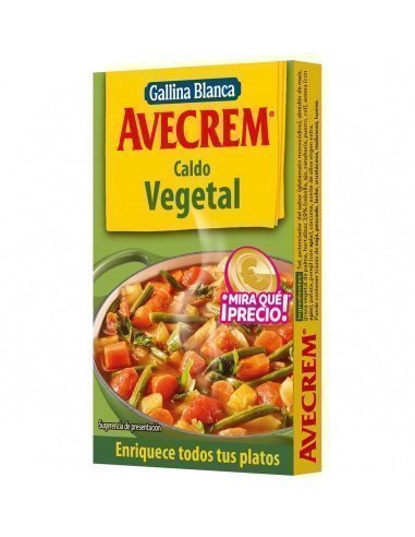 Avecrem verduras 8 pastillas