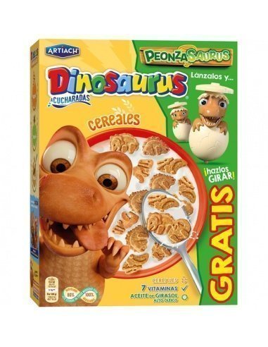 Galletas a cucharadas con cereales y 7 vitaminas Dinosaurus 320 g