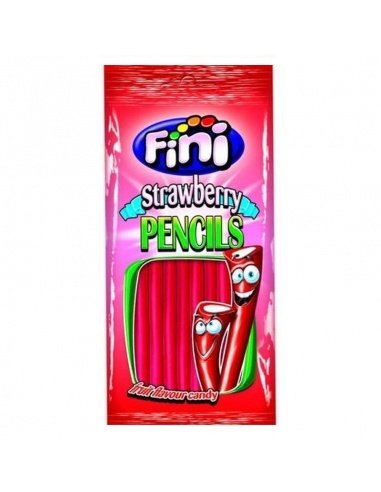 Regaliz relleno de fresa Fini 90 g
