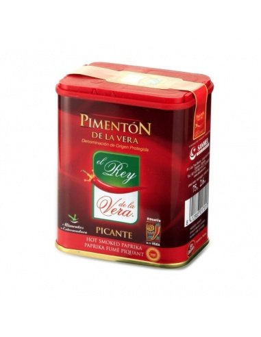 Pimentón El Rey D.O. de la VERA picante 75gr.