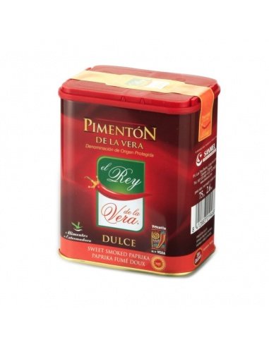 [792] Pimentón El Rey D.O. de la VERA dulce 75gr.