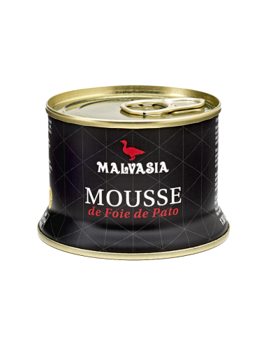 [819] Mousse de foie gras de pato "Malvasía" lata 130gr.