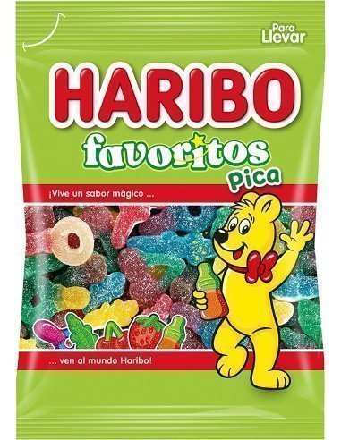 [1266] Favoritos Haribo Pica 90 g