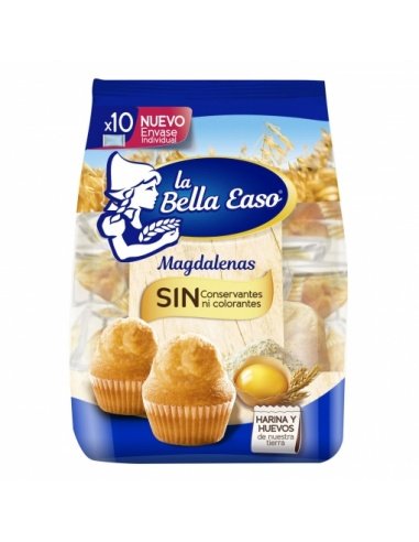 Magdalenas "La Bella Easo" 9u.