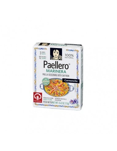 Paellero Marinera 12 raciones, 100% Natural.