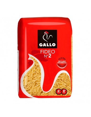 [1629] Fideos Nº2 GALLO paquete 250 grs.
