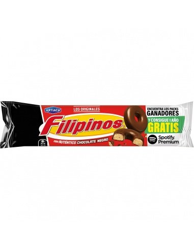 Filipinos chocolate negro 100gr. + 35gr.