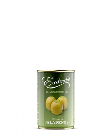 [1313] olive EXCELENCIA ripiene di jalapeño 130gr