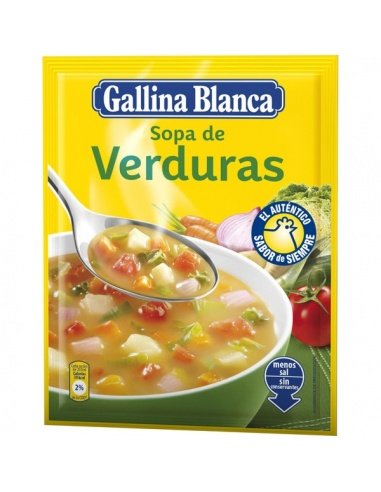 [938] Sopa de verduras "Gallina Blanca" 51gr.