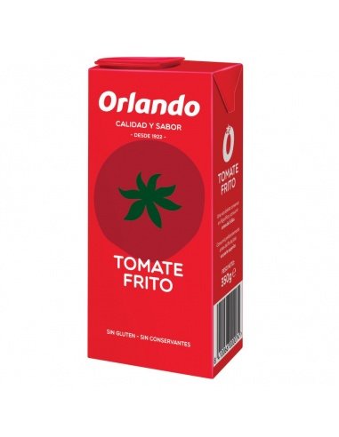 [356] brick di salsa di pomodoro fritto Orlando 350gr