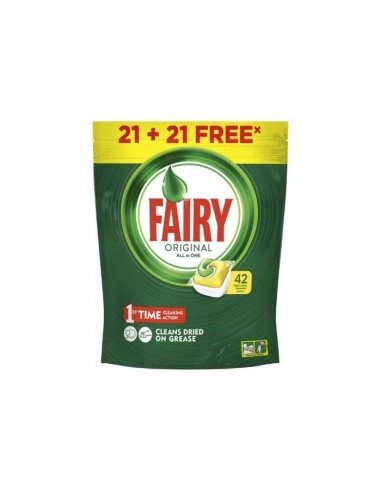 [994] pastiglie lavastoviglie FAIRY Tutto in 1 limone 21