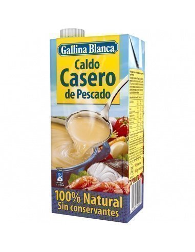 [1001] brodo casalingo di pesce "Gallina Blanca" 1L