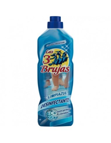 Nettoyant désinfectant pour sols Las Tres Brujas Bleu 1 L