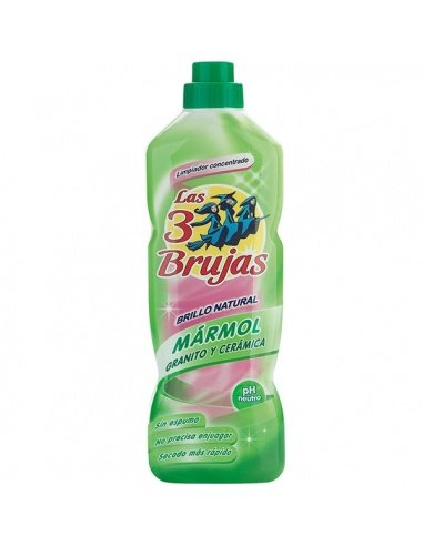 [1419] Las Tres Brujas pH neutro detergente per pavimenti in marmo, granito e ceramica 1 L