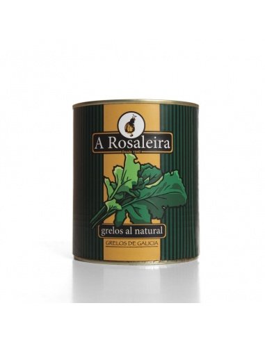 Grelos al natural tarro "A ROSALEIRA" 800gr.