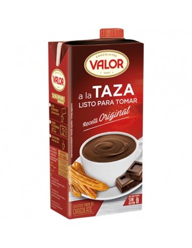 [1058] VALOR chocolate líquido listo para tomar Sin Gluten 1l.