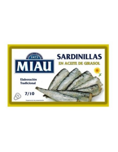 [1086] Sardinen in Sonnenblumenöl 7-10 90gr