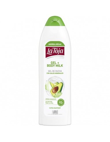 [1105] LA TOJA bagnoschiuma idrotermale e latte corpo aroma acquacate 550ml