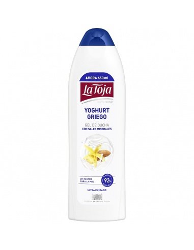 Gel douche La Toja au yaourt grec 550 ml
