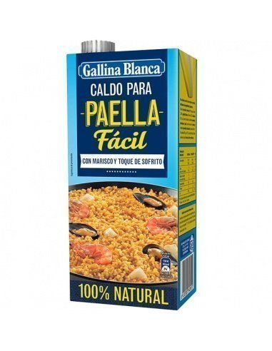 [532] Caldo para paella fácil "Gallina Blanca" 1L.