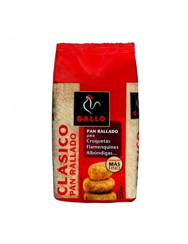Pan rallado GALLO 500gr.