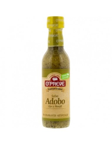 Sauce marinade ail et persil O'PREVE bouteille 185 ml