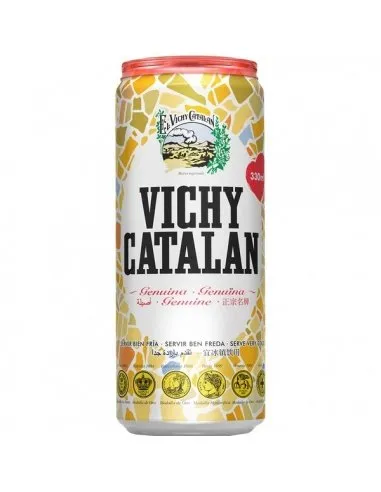 Agua mineral con gas Vichy Catalán 33cl
