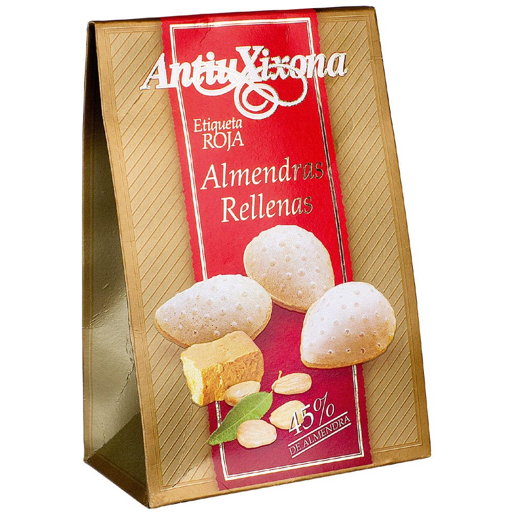 [ENT-8410152005198] Almendras rellenas “Antiu Xixona” 150 gr. · caja 15 uds