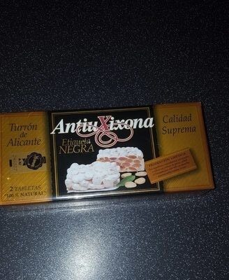 [ENT-8410152000155] AntiuXixona Turron Alicante EN 200 g · caja 32 uds