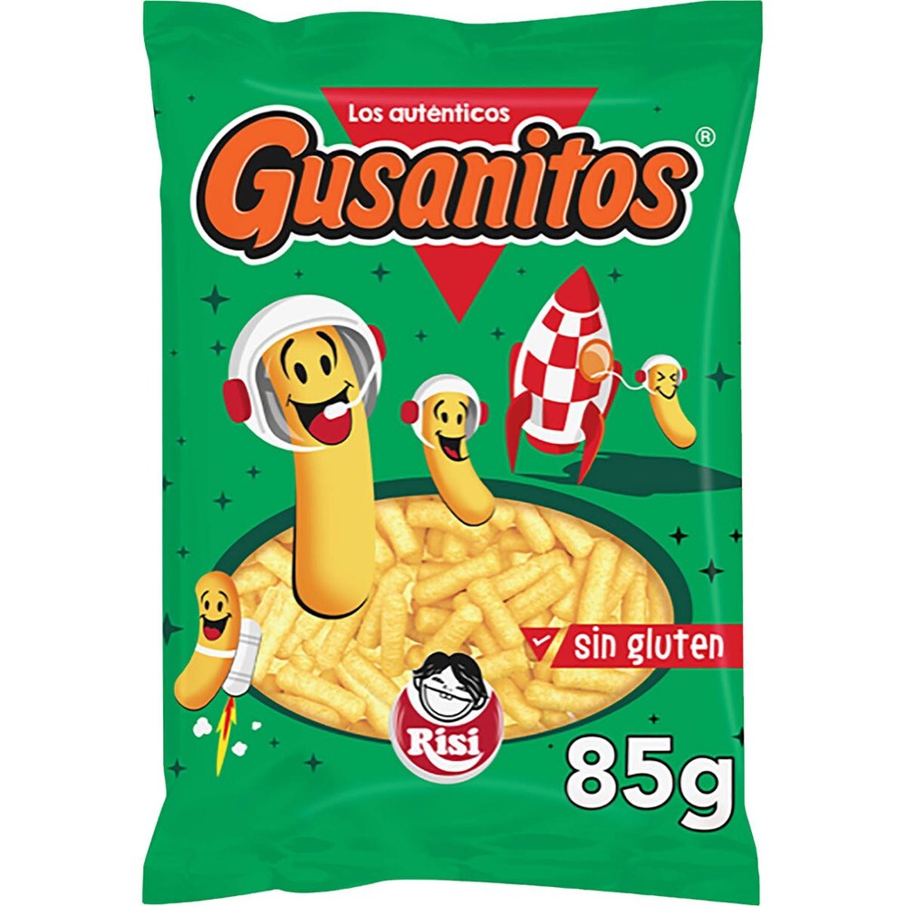 [ENT-8411859553180] Gusanitos Risi 85 g · caja 8 uds