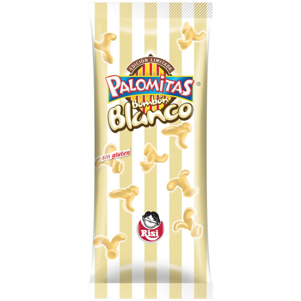 [ENT-8411859561079] Palomitas bombón blanco 80 g · caja 16 uds