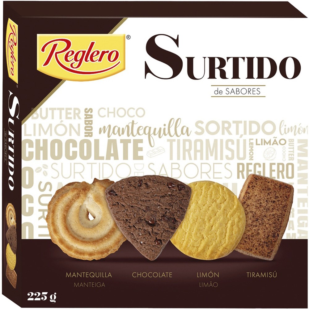 [ENT-8412674108159] Assortimento di biscotti Reglero 225 g