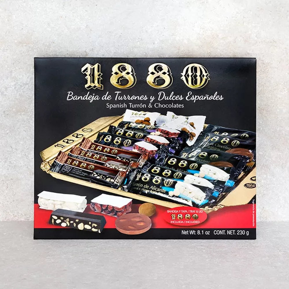 [ENT-8410317150183] Bandeja de Turrones y Dulces Españoles 1880 230g