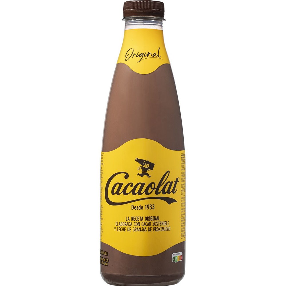 [ENT-8412700020738] Bevanda al cacao Cacaolat 1 L · caja 6 uds