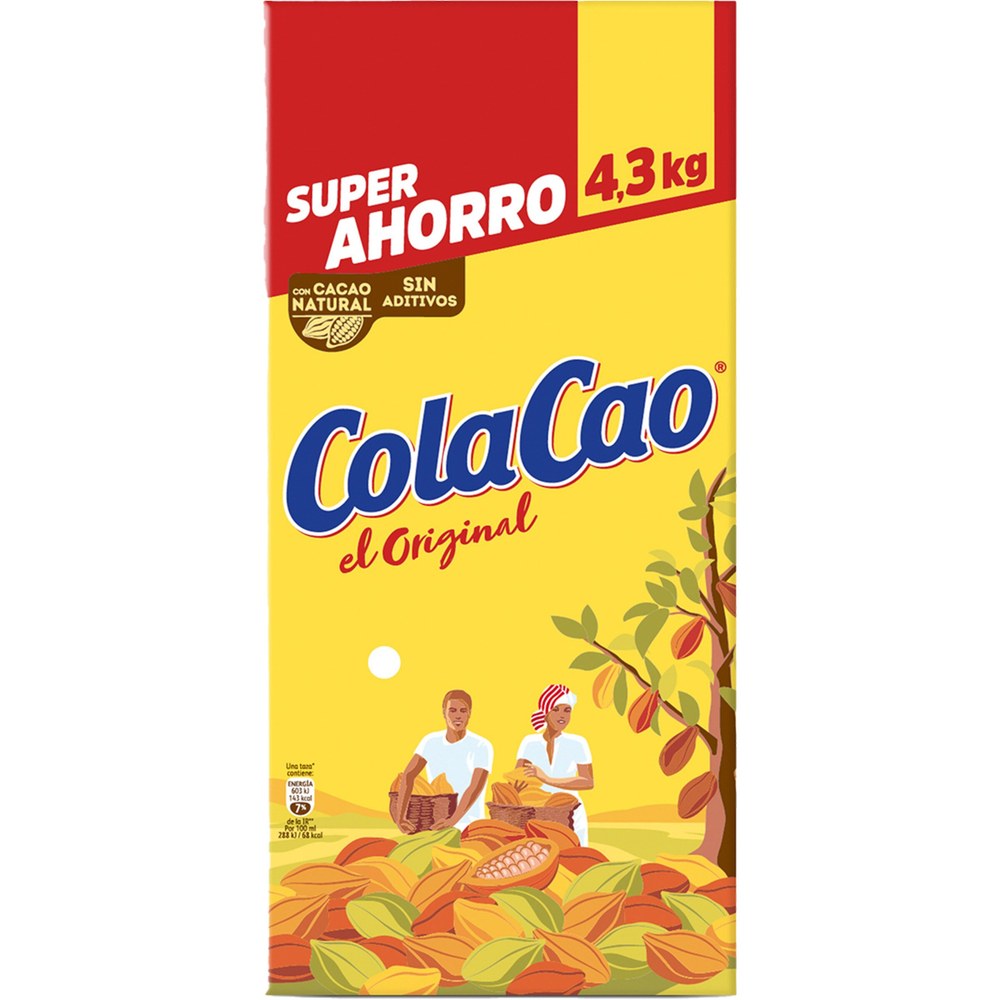 [ENT-8410014465504] ColaCao Original cacao en polvo 390 g · caja 12 uds
