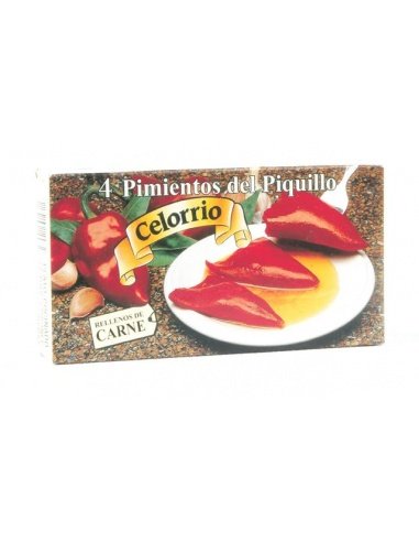 Pimientos Piquillo Rellenos de Carne 240gr