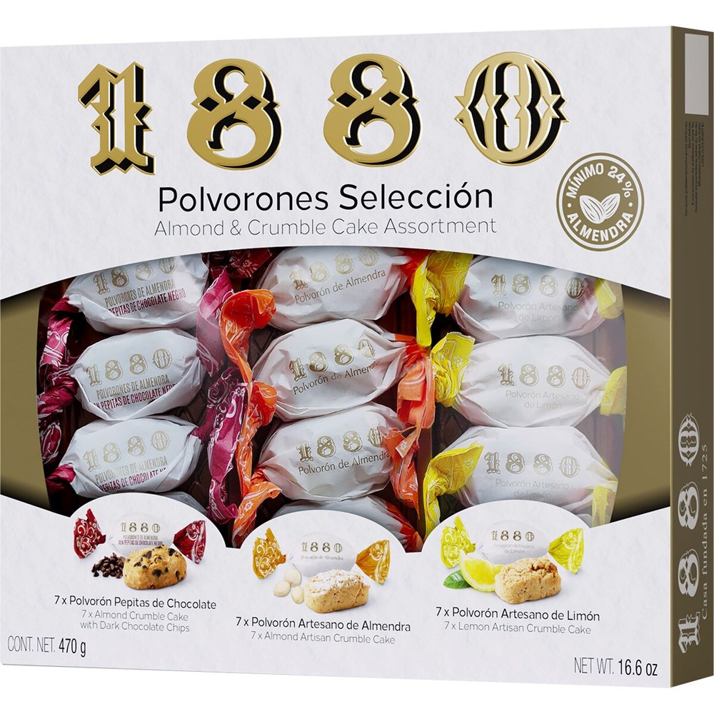 Polvorones Selección 1880 470g
