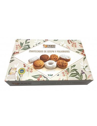 [ENT-8410536003024] Surtido de Mantecados y Polvorones de Estepa E.MORENO 600gr.
