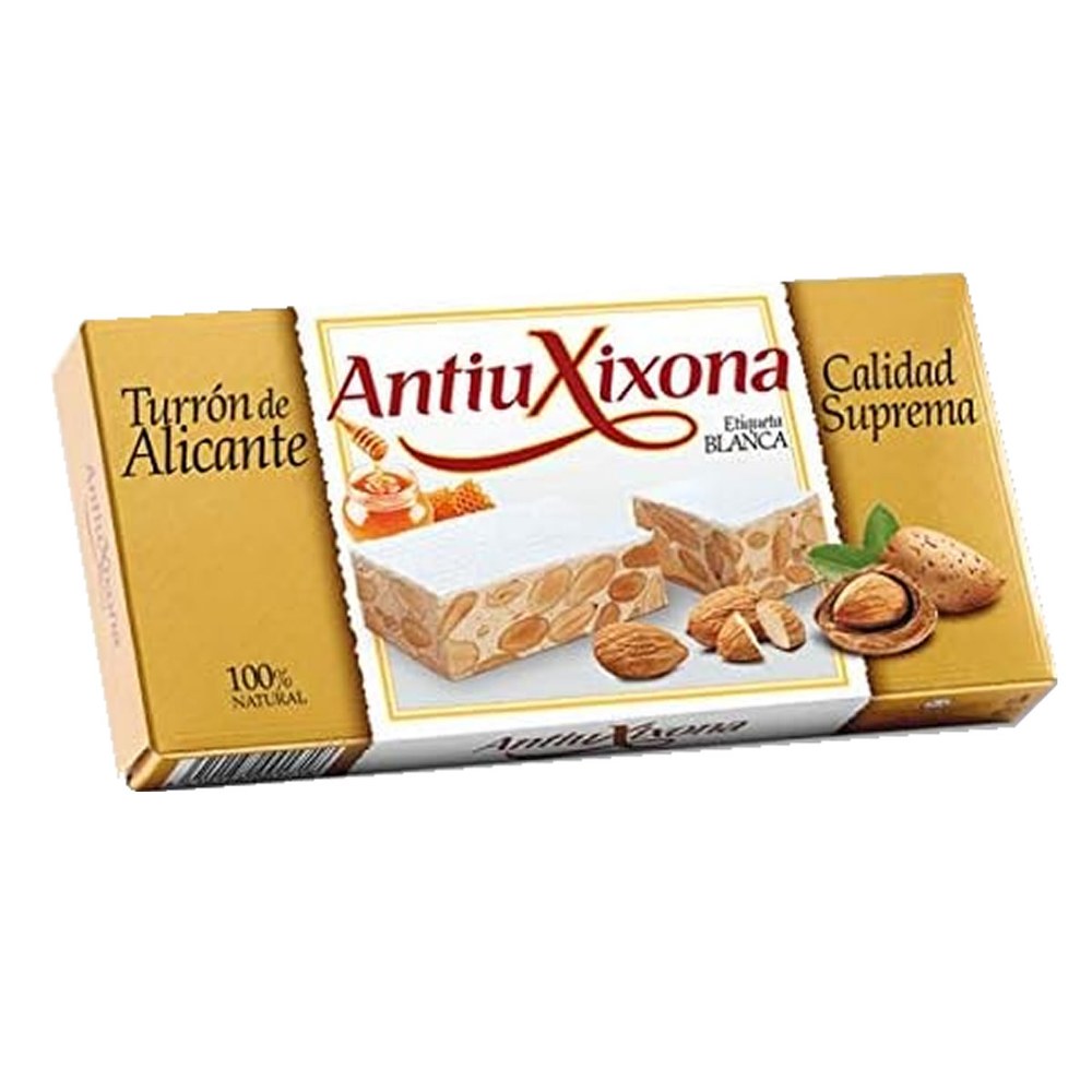 [ENT-8410152001831] Turrón de Alicante ANTIU XIXONA 150 grs. · caja 32 uds